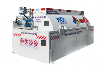 Tanque sobre camión